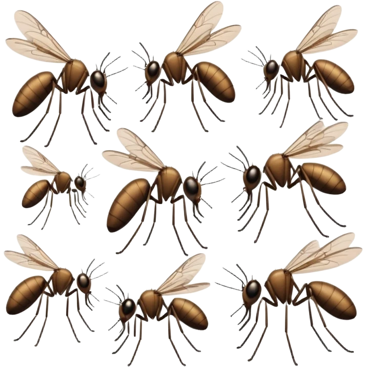 Mosquitoes pics emoji