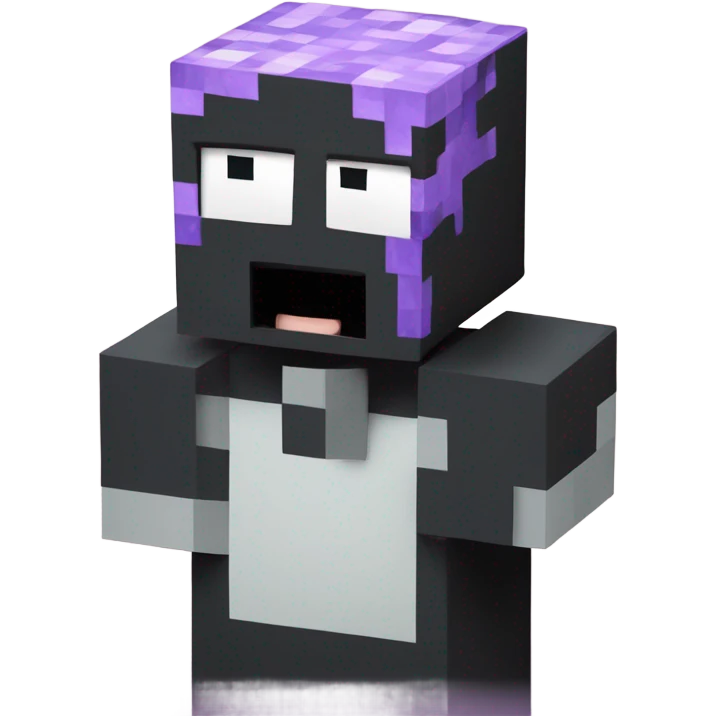 Minecraft enderman sneezing emoji