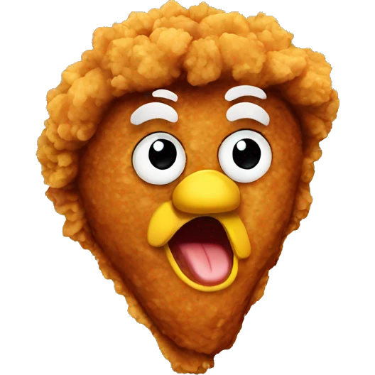 Fried chicken  emoji