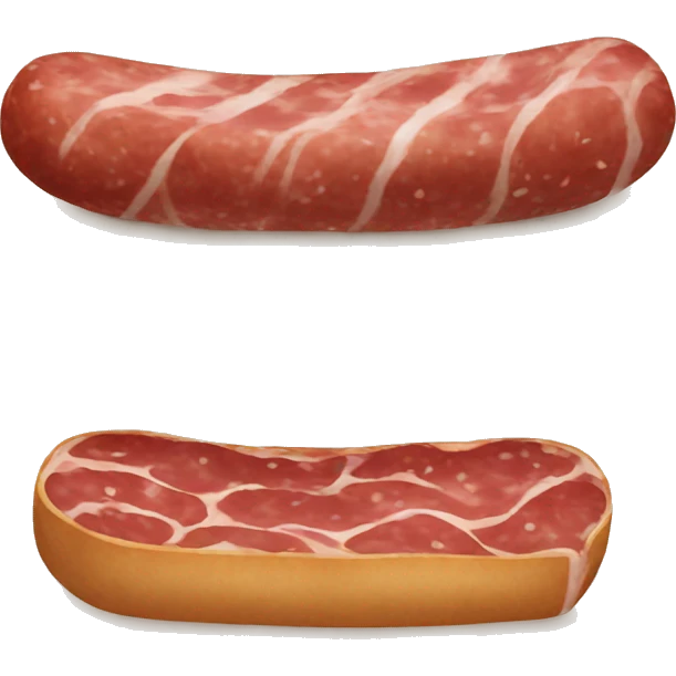 Salami sand emoji