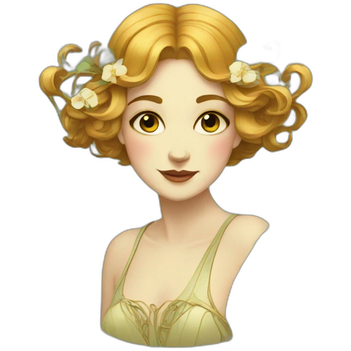 art nouveau emoji
