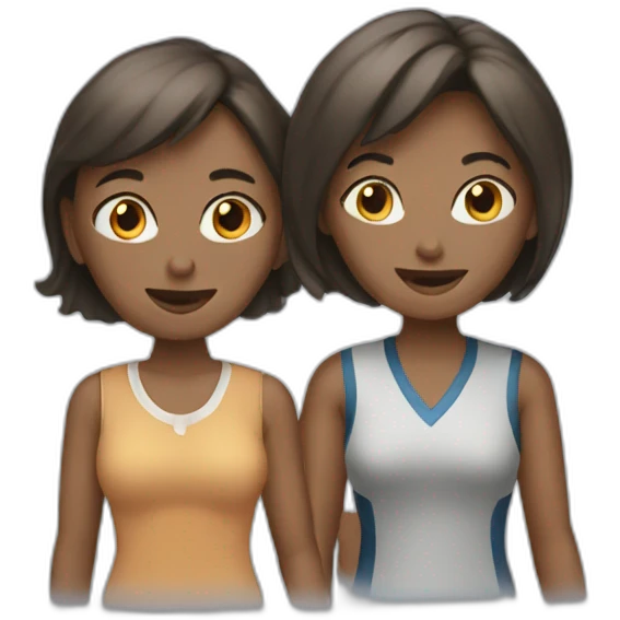 two women hobby emoji