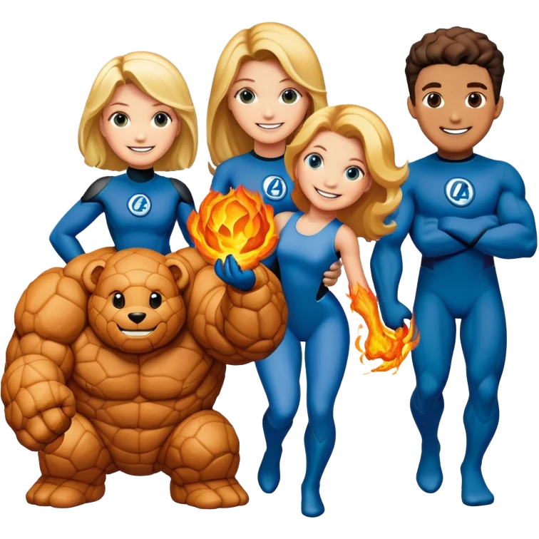 Fantastic four emoji emoji