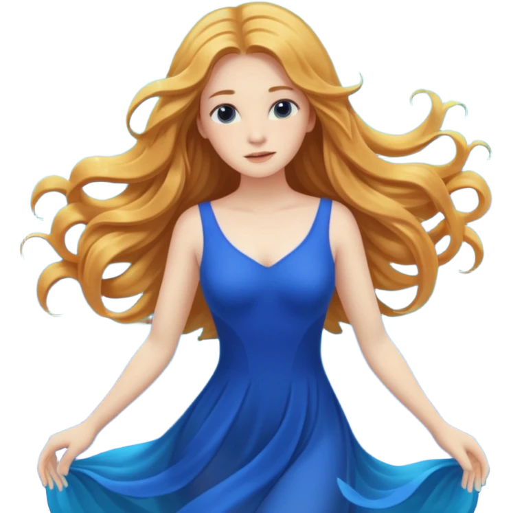 Underwater woman emoji
