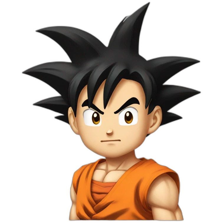 goku-dragonball-cute-face emoji
