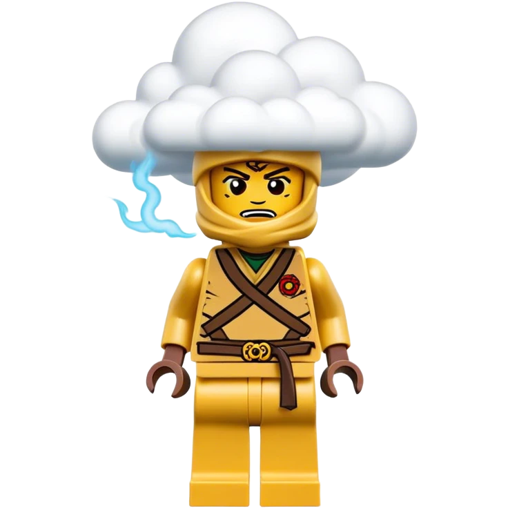 Lego Ninjago farting emoji