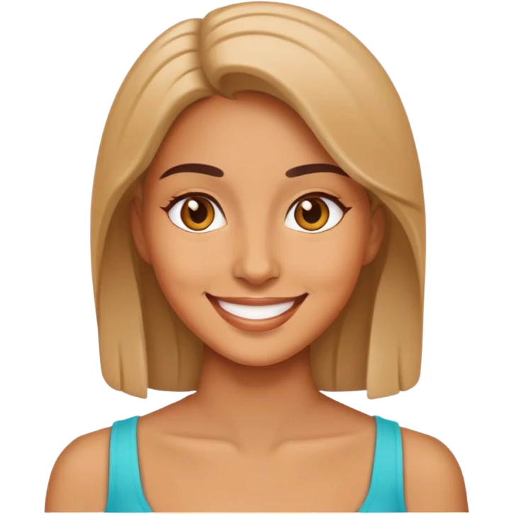 smiling woman emoji