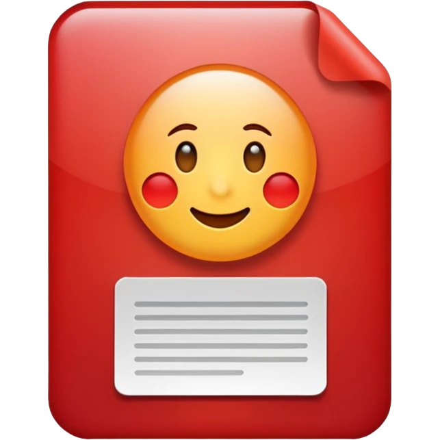 Document Verified RED emoji