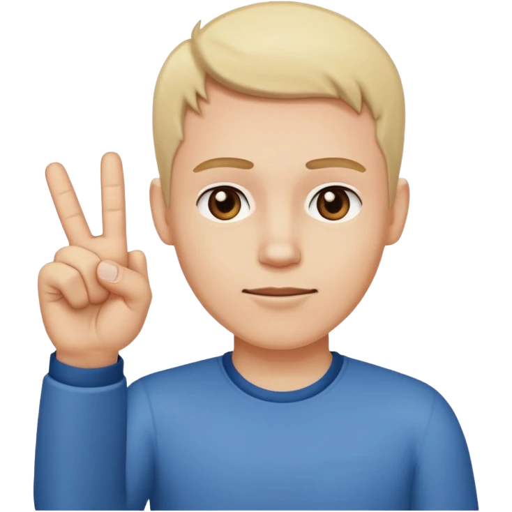 White DJ with middle finger up emoji