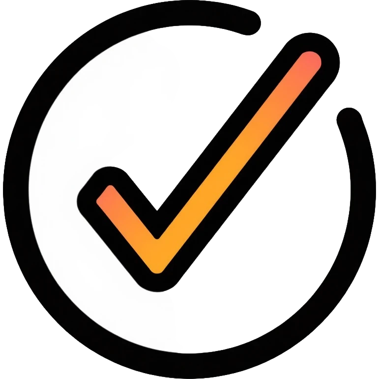 checkmark in circle emoji