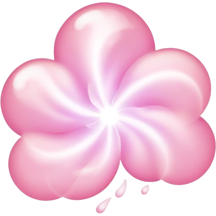 Light pink gas emoji