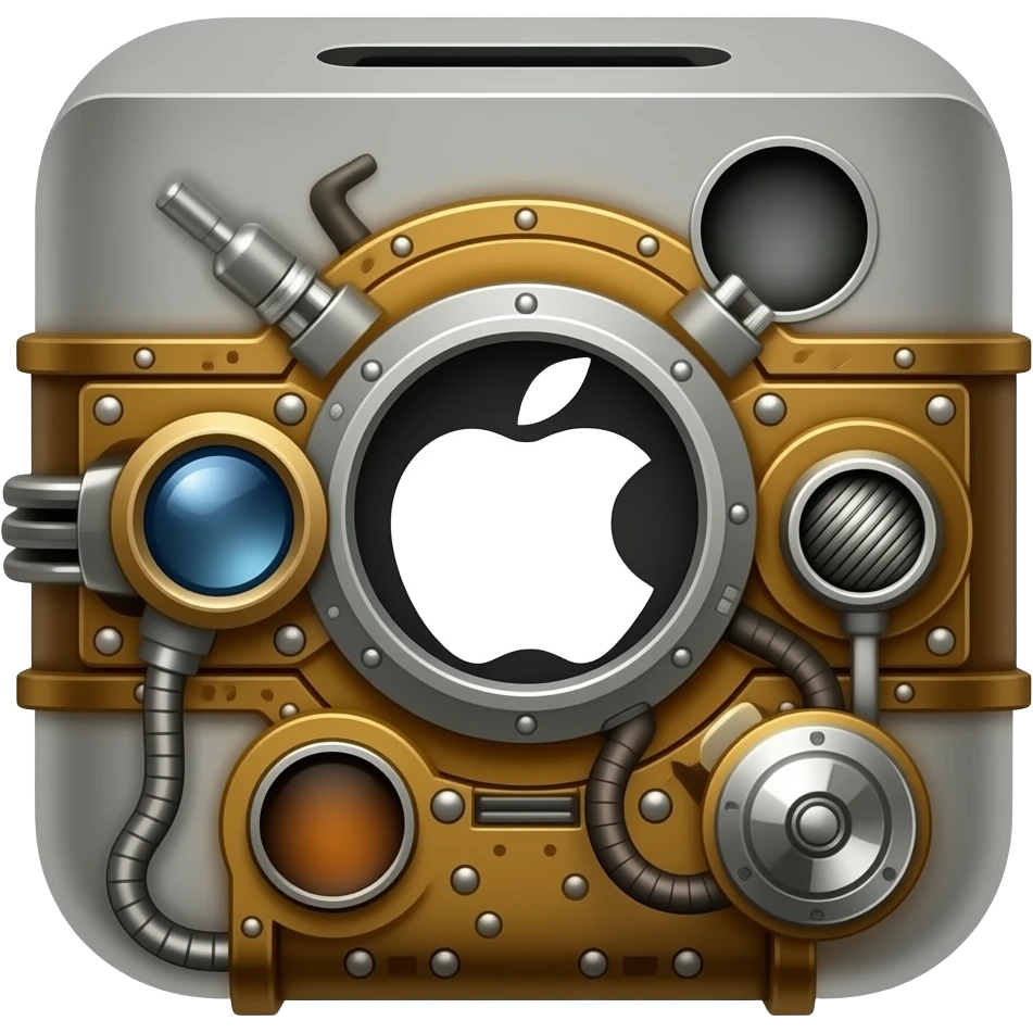 steampunk mac mini emoji