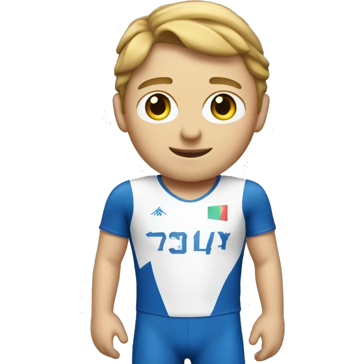 summer olympics bmx boy caucasian emoji