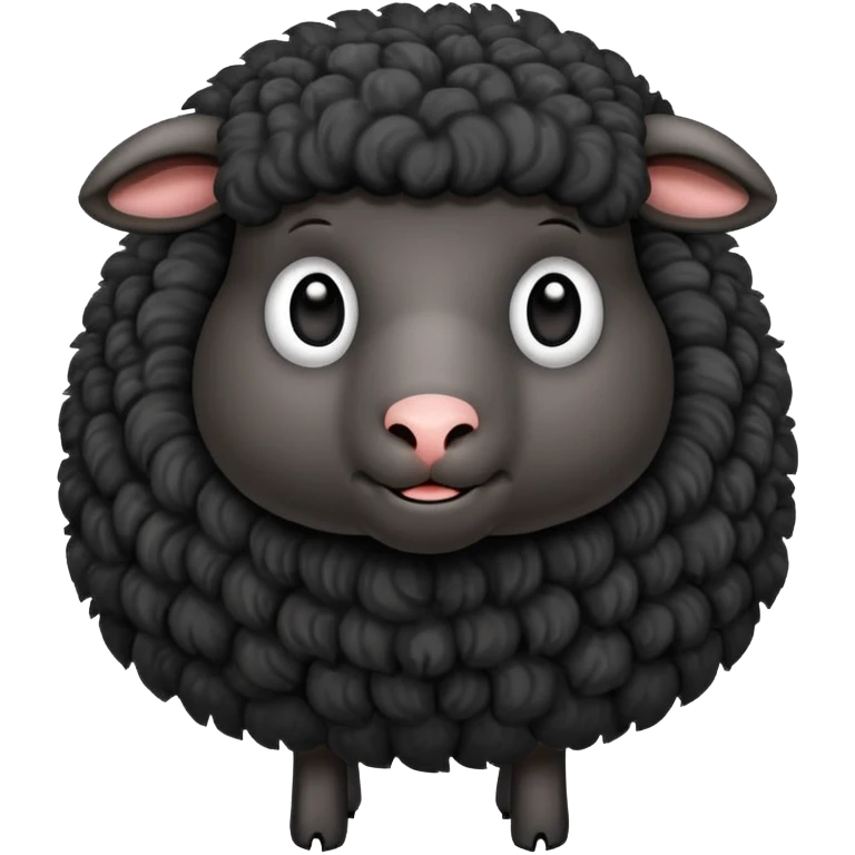 Black sheep emoji