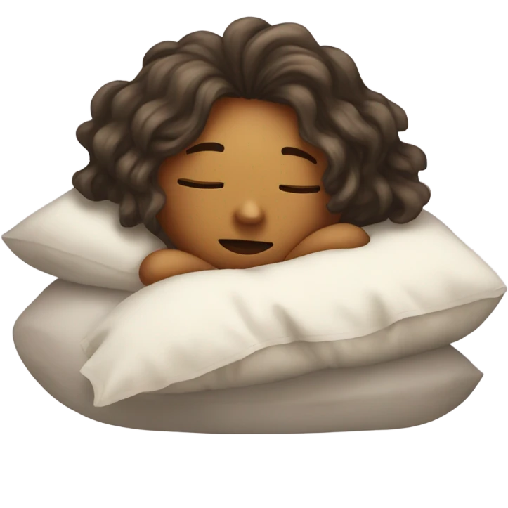 Melissa sleeping  emoji