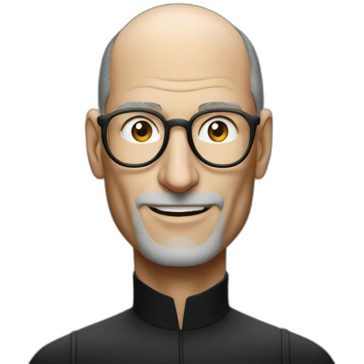Steve jobs and iPhone 14 pro emoji