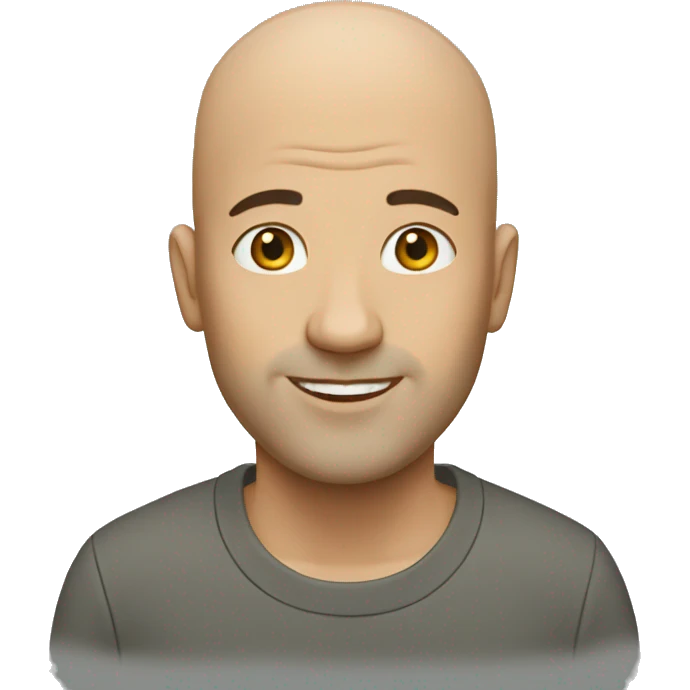 bald guy emoji