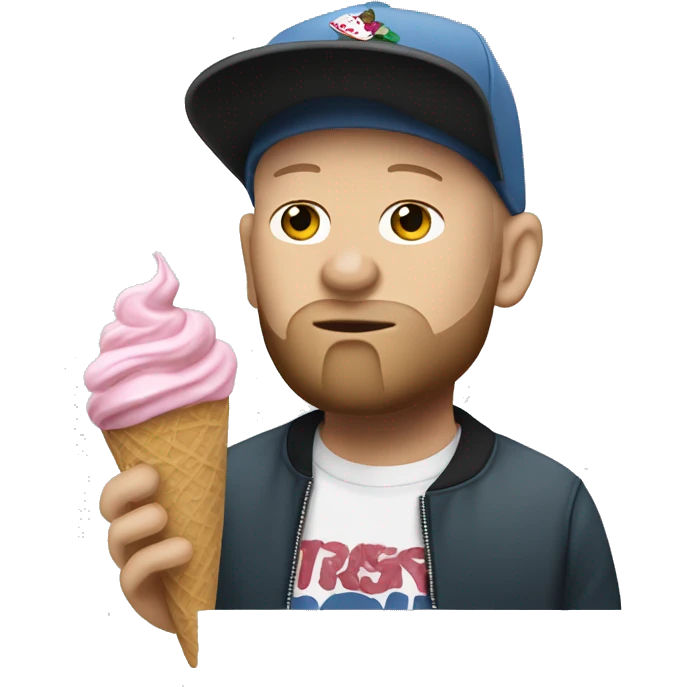 Fred durst eating ice cream emoji