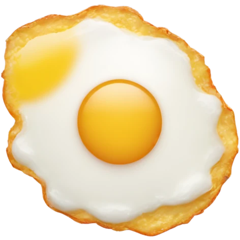 Sunny side up egg emoji