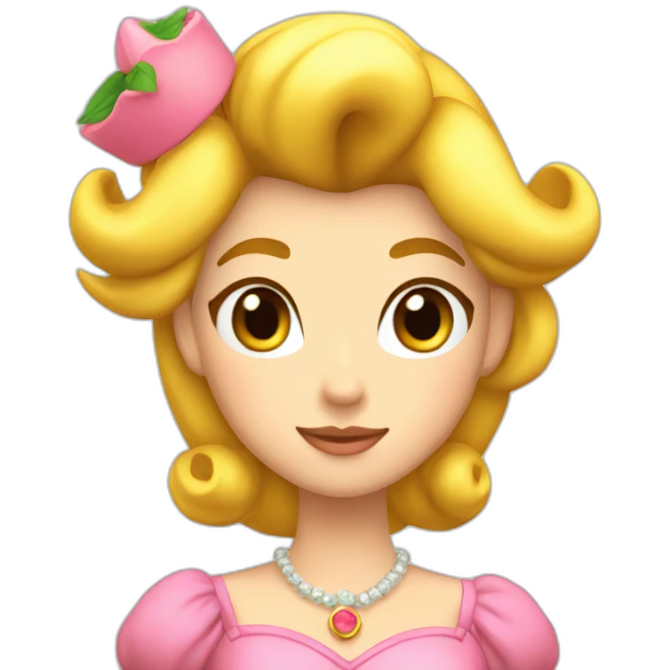 Princess peach emoji