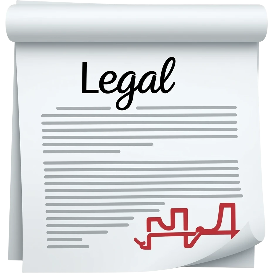 Notice written on a document emoji