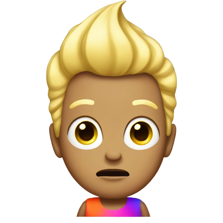 trump in tutu emoji