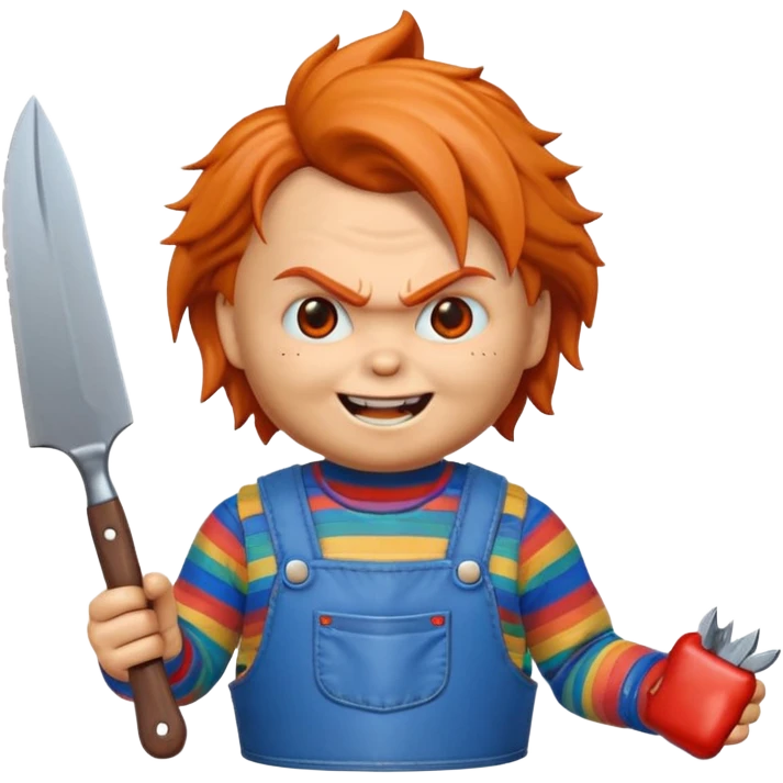 Un emojin de chuky emoji