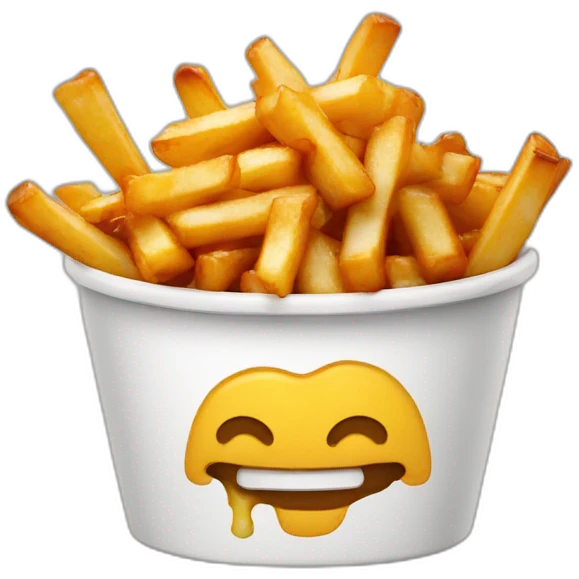 Poutine emoji