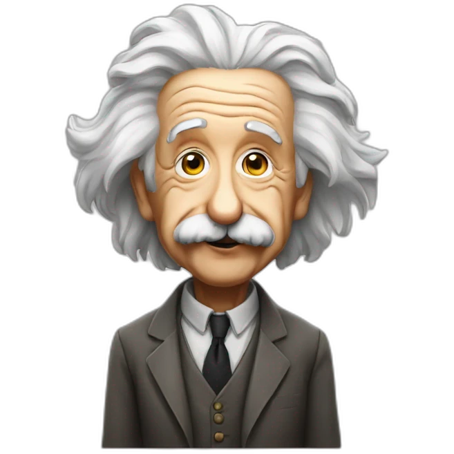 Albert Einstein emoji