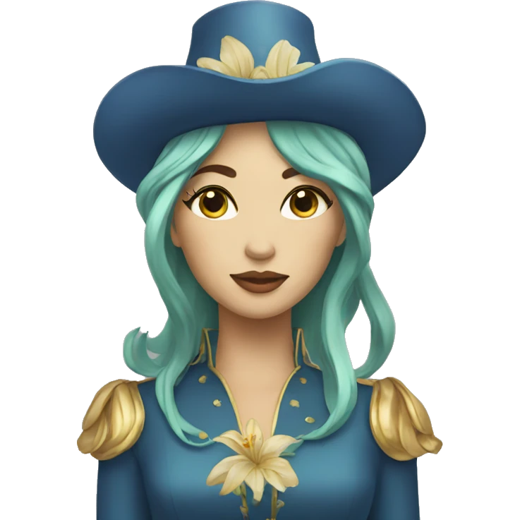 gilded lily emoji