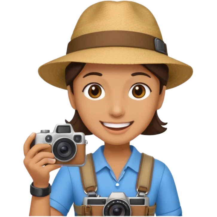 tourist  emoji