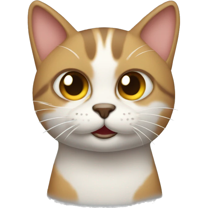 gato con cara asustada emoji