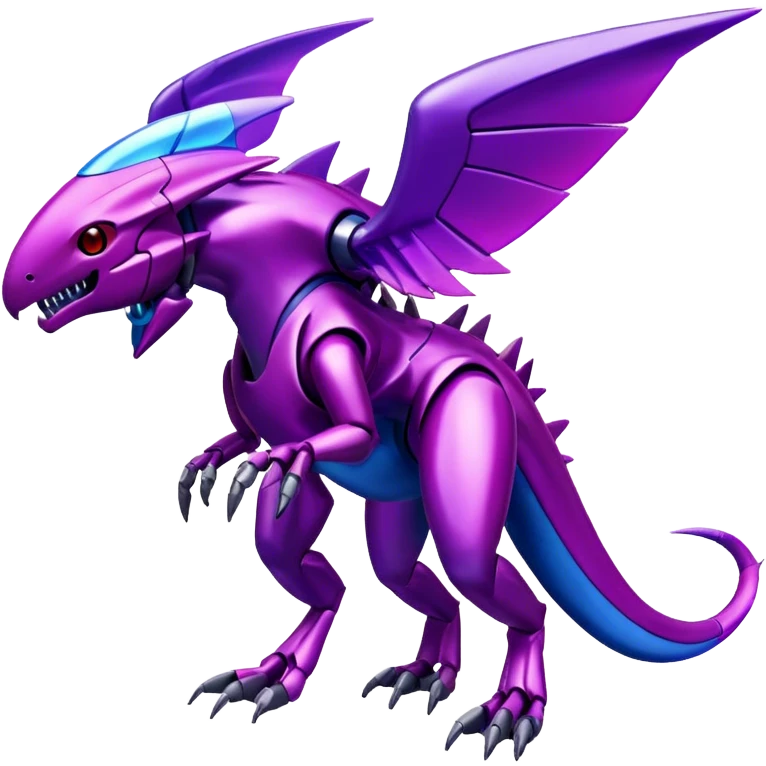  Cool Edgy Shiny Ethereal Legendary Digimon-Genesect-Palkia-hybrid full body emoji