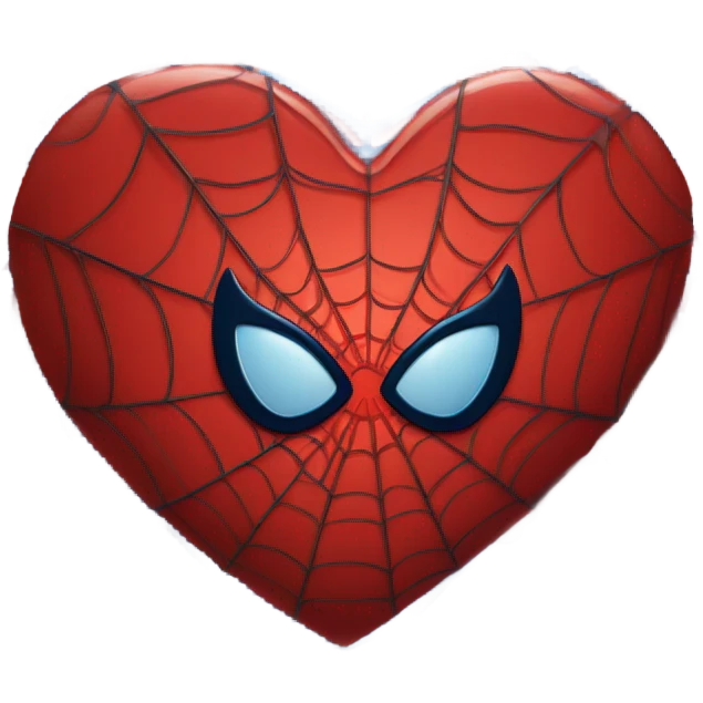 Spider-Man heart emoji