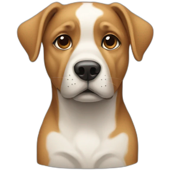 a dog programming emoji