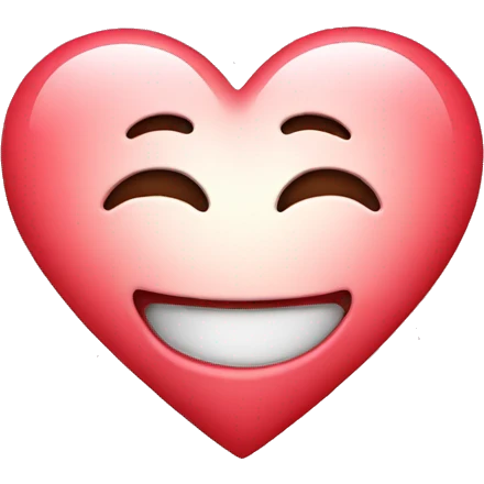 Heart with smile emoji