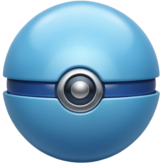 blue pokeball emoji