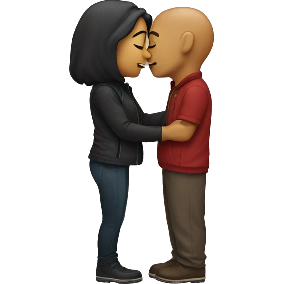 Couple kissing  emoji
