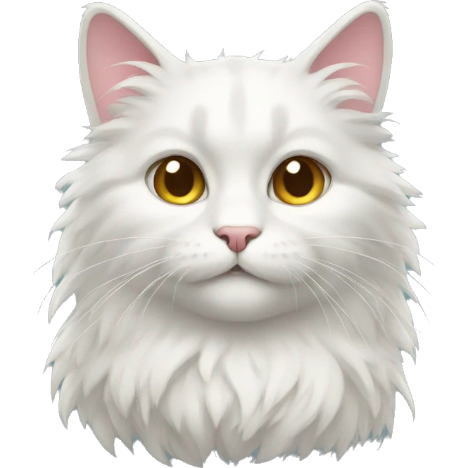 fluffy cat emoji