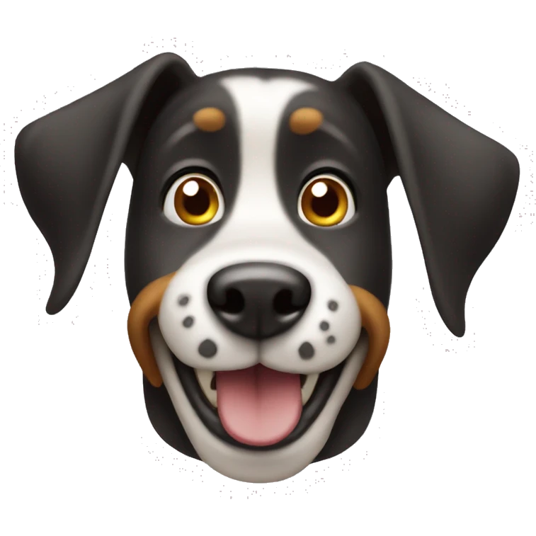 Goofy ah dog emoji