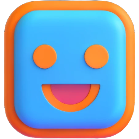 blue square with rounded corners emoji
