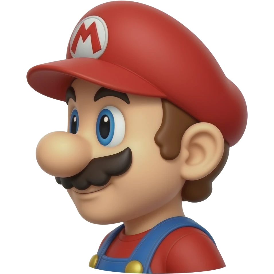 mario side view emoji