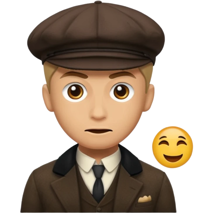 Make emoji on Peaky blinders with Hindi words on meme emoji