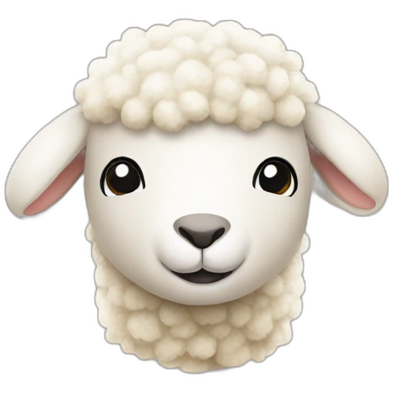 stuffed toy lamb emoji