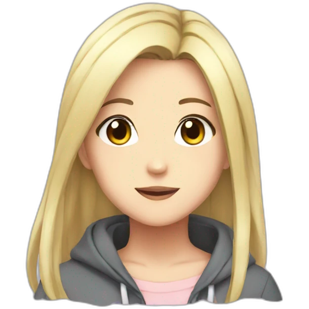 anime girl emoji