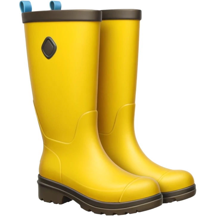 yellow garden boots emoji