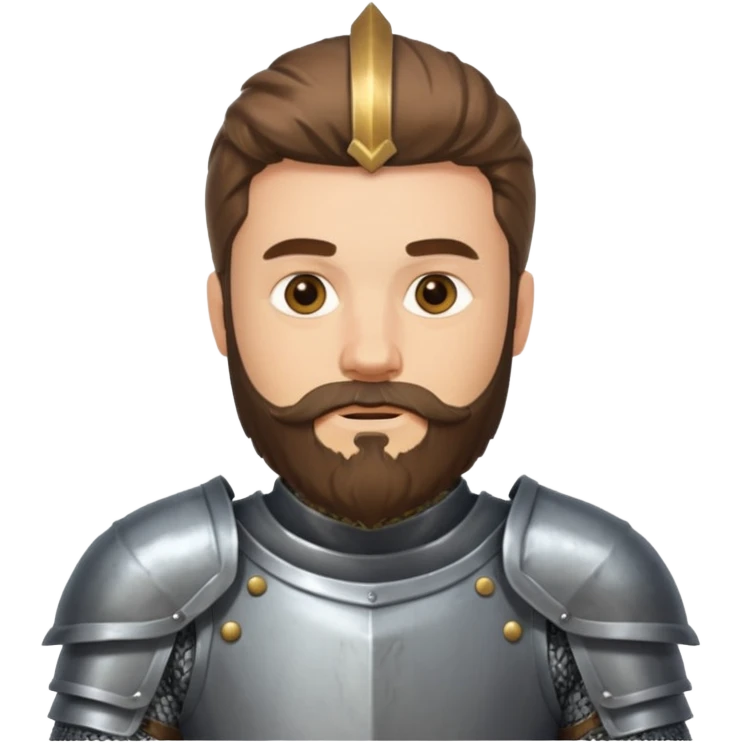 bearded knights men emoji