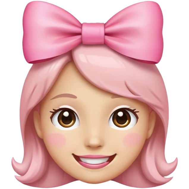 🎀😁 emoji