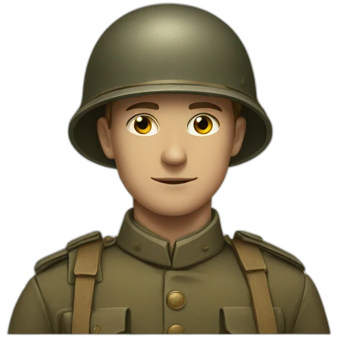 soldier 1918 emoji