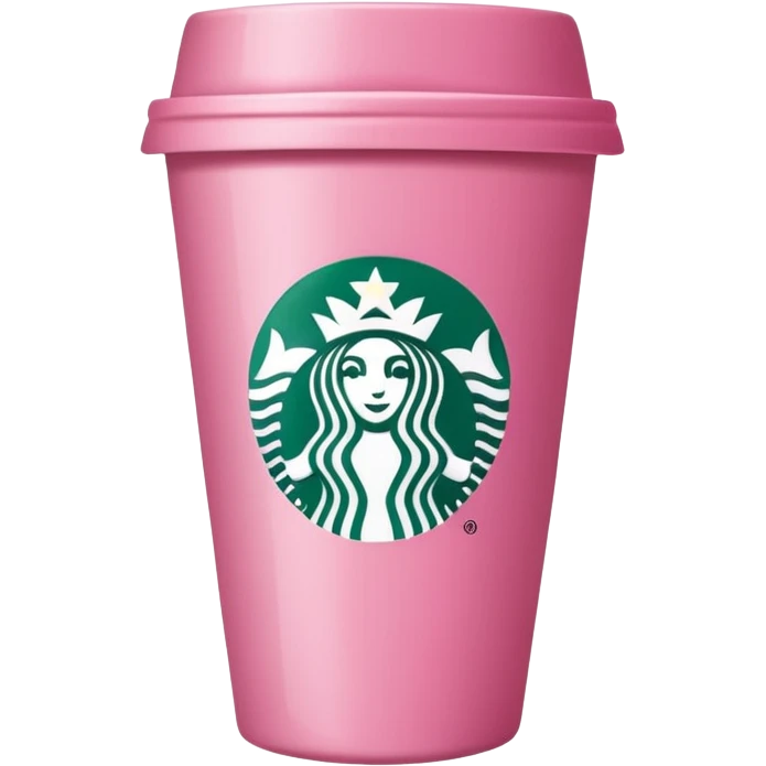 Starboucks pink emoji